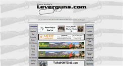 Desktop Screenshot of leverguns.com